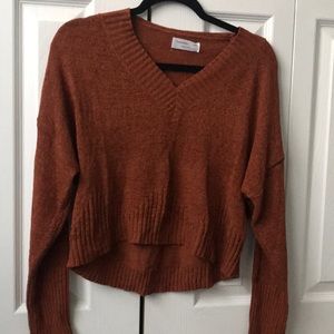 Crop sweater